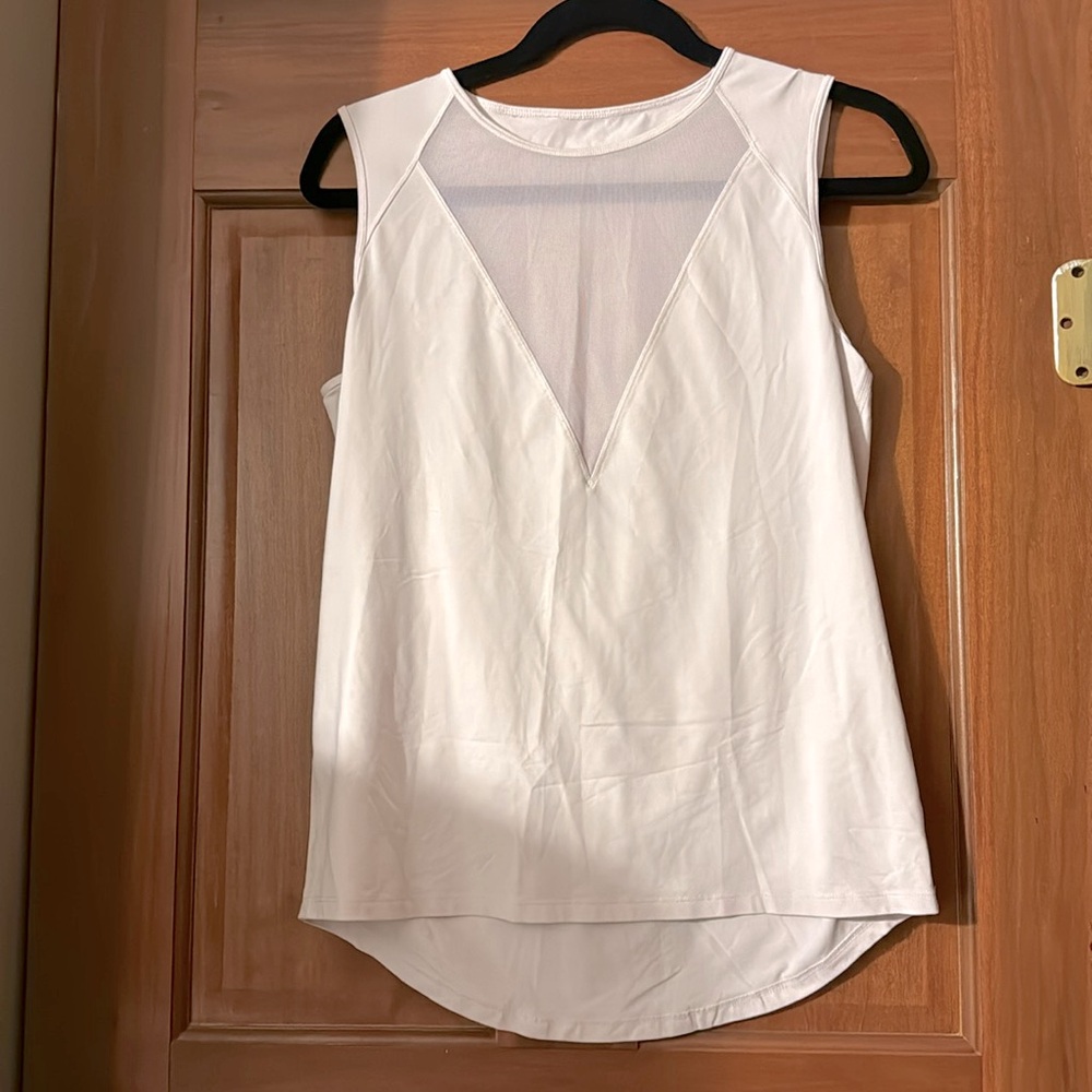 Lululemon very pale pink extra soft tank top
